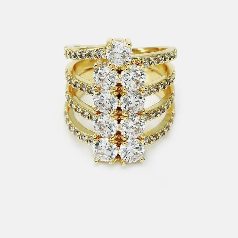 বিলাসবহুল ডিজাইন ফ্যাশন রিং সেট