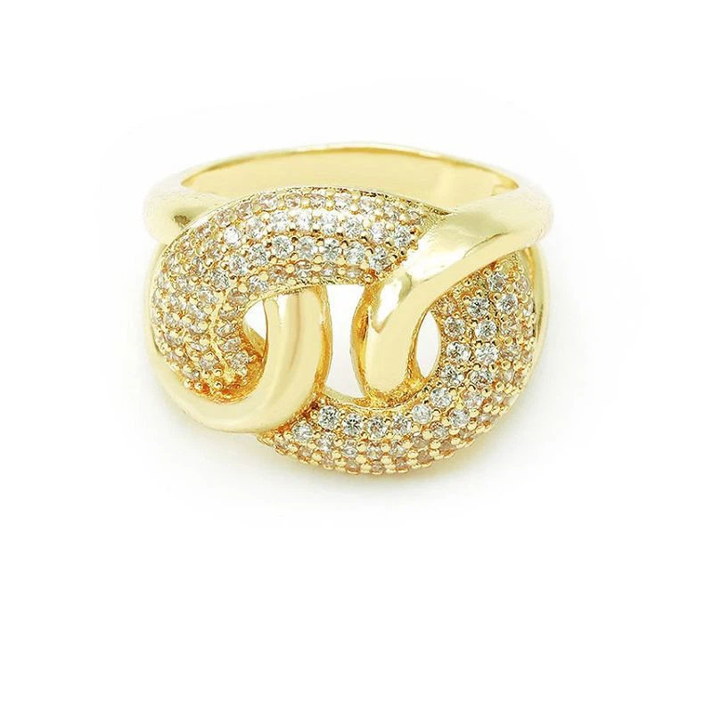 মহিলাদের জন্য Pave Cz সিলভার রিং