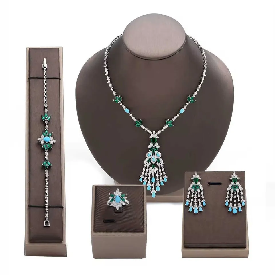 নতুন স্টার্লিং সিলভার জুয়েলারী সেট